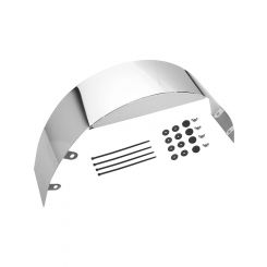 Trans-Dapt Fan Shroud 20 in Diameter 5-1/2 in Wide Steel Chrome