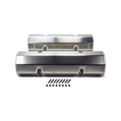 Moroso Valve Cover Tall Fasteners Included Fabricated Aluminum Natural