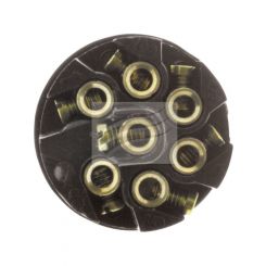 Utilux 7 Pin Small round Trailer Socket Plastic Tas Qld Nsw Wa