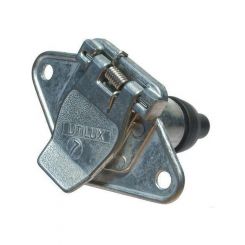 Utilux 7 Pin Small Round Trailer Socket