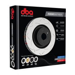 DBA 4000 T3 Slotted Disc Brake Rotor (Single) 347mm