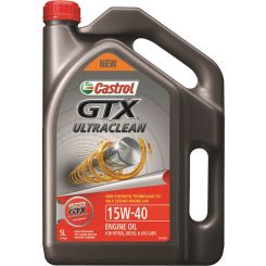 Castrol GTX Ultra Clean 15W-40 Engine Oil 5L