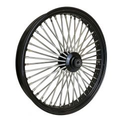 Attitude Wheel Rear MaxSpoke Black/Chrome Spoke For Harley-Davidson 16x5.5"
