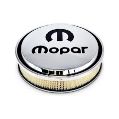 Mopar Performance Air Cleaner Slant-Edge Aluminium Top Chrome Recessed