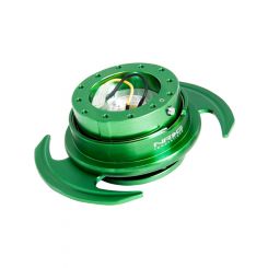 NRG Quick Release Kit Gen 3.0 Green Body / Green Ring w/Handles