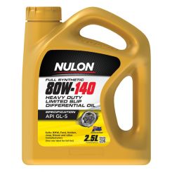 Nulon Full Synthetic 80W-140 Heavy Duty Differential Oil 2.5L