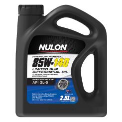 Nulon Premium Mineral 85W-140 Limited Slip Differential Oil 2.5L