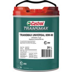 Castrol Transmax 80W-90 Universal Gl-4 Gl-5 Gear Oil 20L
