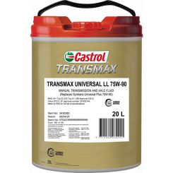 Castrol Transmax 75W-90 Ll Gl-4 Gear Oil 20L