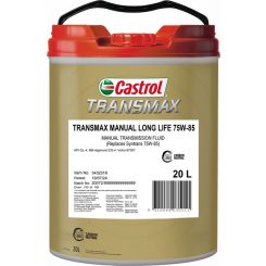 Castrol Transmax 75W-85 Gl-4 Long Life Gear Oil 20L