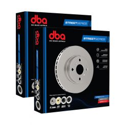2 x DBA Standard En-Shield Coated Disc Brake Rotor 256mm DBA2042E