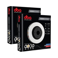 2 x DBA 4000 HD Disc Brake Rotor 330mm DBA4048