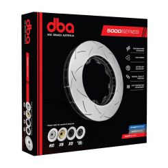 DBA Disc Brake Rotor Ring T3 Slotted 5000 Series (Single) Right 390mm