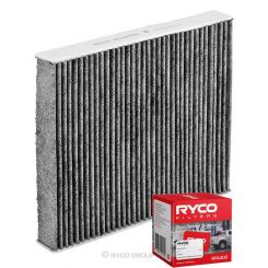 Ryco Cabin Air Filter N99 MicroShield RCA378C + Service Stickers