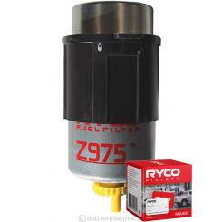 Ryco Fuel Filter Z975 + Service Stickers