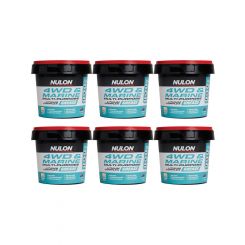 6 x Nulon 4WD and Marine Multi-Purpose Lithium Complex Grease 500G M4MG-T