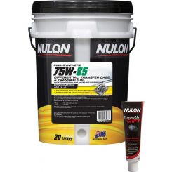 Nulon 75W-85 Diff Transfer Case Transaxle Oil 20L + Gearbox Diff Treatment 250ml