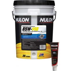 Nulon 85W-140 Limited Slip Differential Oil 20L + Gearbox Diff Treatment 250ml