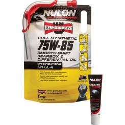 Nulon 75W-85 Manual Gearbox Transaxle Oil 1L + Gearbox Diff Treatment 125ml