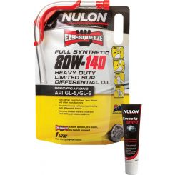 Nulon 80W-140 Differential Oil 1L + Gearbox and Diff Treatment 125ml